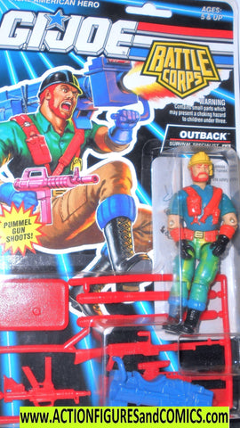 Gi joe OUTBACK 1992 v4 battle corps vintage gijoe moc
