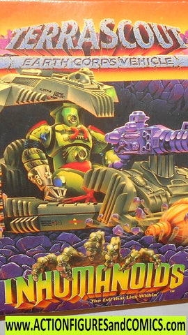 Inhumanoids TERRASCOUT earth corps vintage hasbro 1986 mib moc