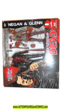 The Walking Dead NEGAN vs GLENN variant BLOODY moc mib