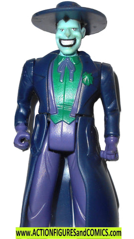 batman animated series JOKER trenchcoat hat Kenner dc