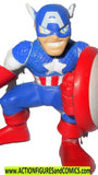 Marvel Super Hero Squad CAPTAIN AMERICA dark holding shield