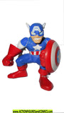 Marvel Super Hero Squad CAPTAIN AMERICA dark holding shield
