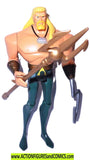 justice league unlimited AQUAMAN w trident hook dc