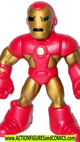 Marvel Super Hero Squad IRON MAN gold red avengers