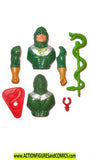 Masters of the Universe KING HISS 1985 Complete weapon set part