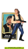 star wars action figures HAN SOLO Death star escape 2000 potj