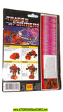Transformers CLIFFJUMPER generation one 1 reissue custom