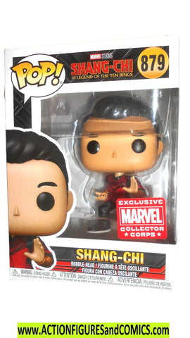 Funko Pop Marvel SHANG CHI 879 bobble-head vinyl moc mib