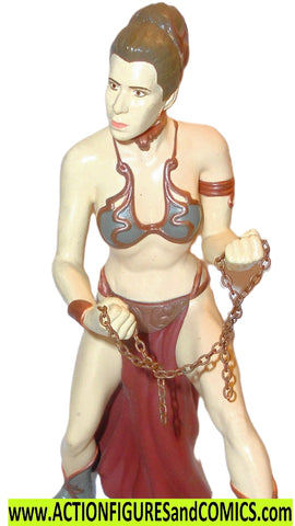 star wars action figures PRINCESS LEIA 8 inch jabba slave