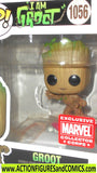 Funko Pop Marvel GROOT 1056 bobble-head vinyl moc mib