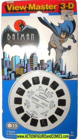 View-Master 1993 BATMAN Animated series 3D REELS moc