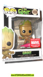 Funko Pop Marvel GROOT 1056 bobble-head vinyl moc mib