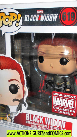 Funko Pop Marvel BLACK WIDOW 509 movie moc mib