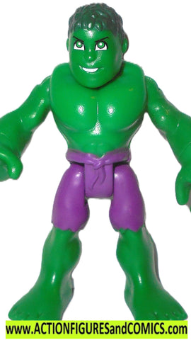 Marvel Imaginext HULK 2010 green super hero squad universe
