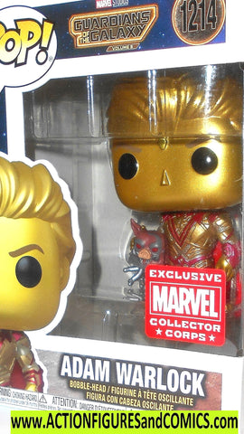 Funko Pop Marvel ADAM WARLOCK 1214 bobble-head vinyl moc mib