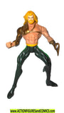 Total Justice JLA AQUAMAN 1995 gold dc universe fig