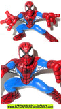 Marvel Super Hero Squad SPIDER-MAN web wings red blue pvc