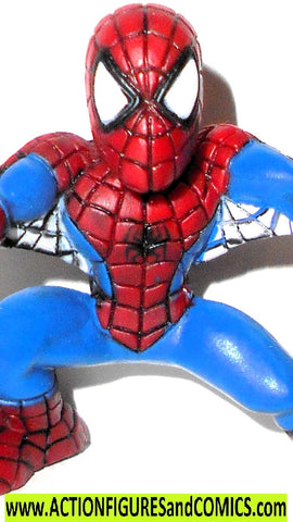 Marvel Super Hero Squad SPIDER-MAN web wings red blue pvc