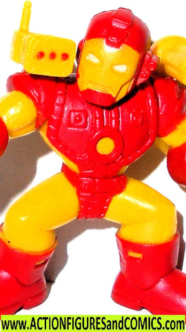 Marvel Super Hero Squad WAR MACHINE yellow red iron man