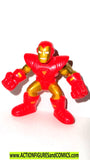 Marvel Super Hero Squad IRON MAN gold centurian silver