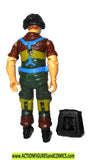 gi joe FOOTLOOSE 1989 w helmet backpack vintage gijoe