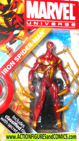 marvel universe IRON SPIDER-MAN series 2 wave 21 2010 moc