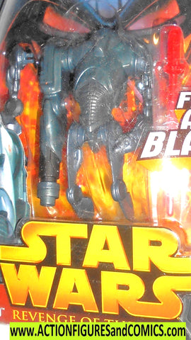 star wars action figures SUPER BATTLE DROID 4 rots 3 moc