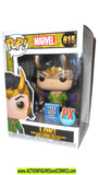 Funko Pop Marvel LOKI 615 bobble-head vinyl moc mib