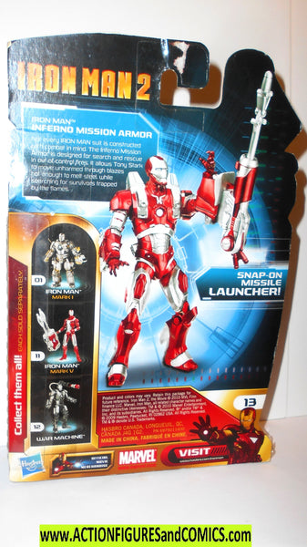marvel universe IRON MAN 2 Inferno Mission Armor 13 movie moc ...