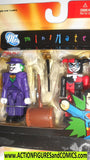 minimates JOKER HARLEY QUINN batman dc universe MOC