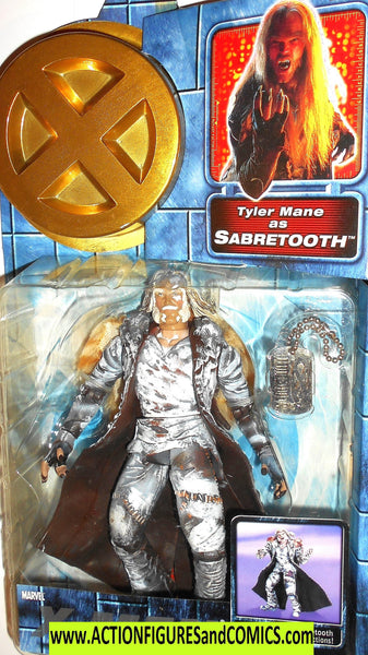 Sabertooth Toy marvel legends SABRETOOTH 2000 GOLD CHASE Toy biz X-Men movie ...