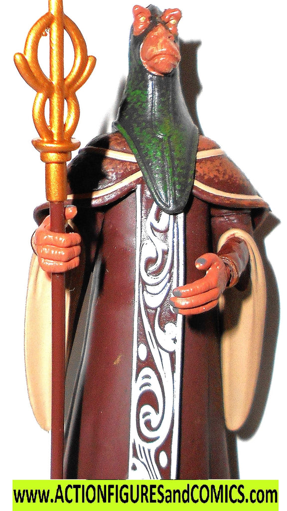star wars action figures REP BEEN 2006 Saga Gungan complete ...