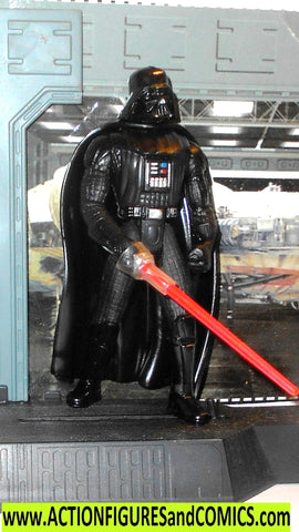 star wars action figures DARTH VADER 1997 FX electronic w base