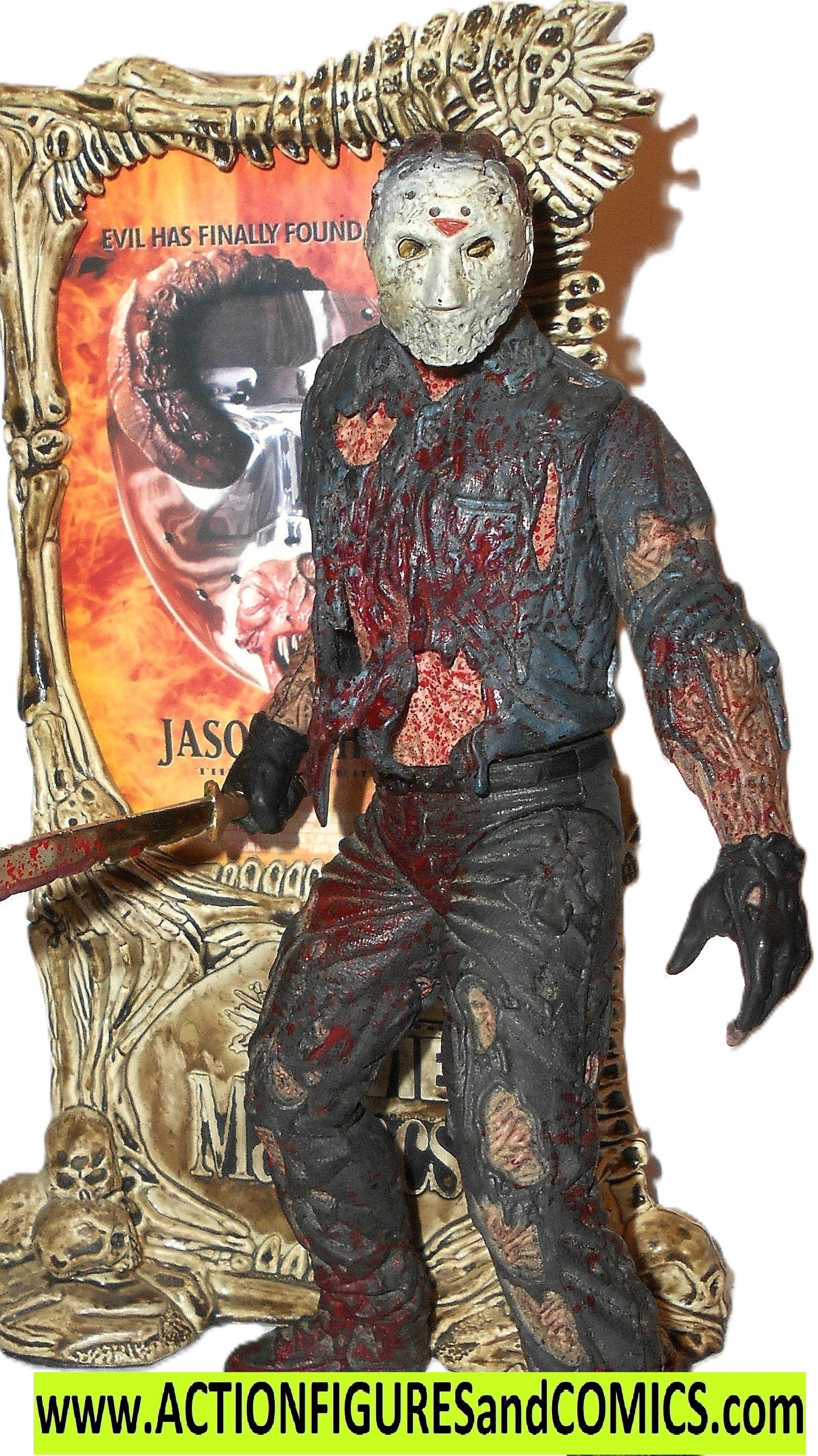 Movie Maniacs JASON Voorhees 1998 Mcfarlane 10