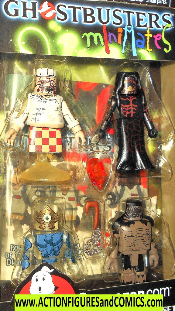 minimates Ghostbusters GHOSTS video game 4 pack moc ...