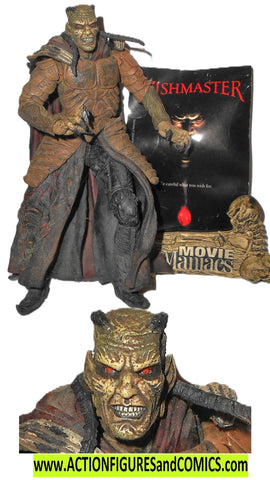 Movie Maniacs DJINN Wishmaster genie 2002 mcfarlane wish