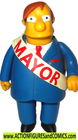 simpsons MAYOR QUIMBY playmates 2000 2001