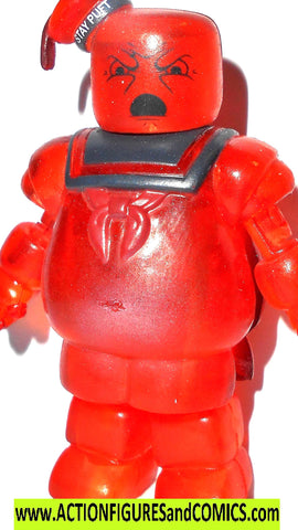 minimates Ghostbusters STAY PUFT Red Exploding marshmellow 2010