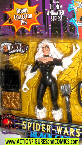 Spider-man Animated series BLACK CAT 1995 marvel toybiz moc