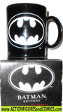 BATMAN Returns BATMAN SYMBOL mug 1991 mib moc