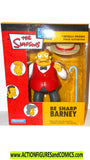simpsons BARNEY BE SHARP playmates springfield moc mib