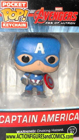 Funko Pop marvel CAPTAIN AMERICA Pocket Pop moc