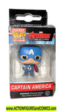 Funko Pop marvel CAPTAIN AMERICA Pocket Pop moc