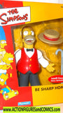 simpsons HOMER 2003 BE SHARP playmates moc mib