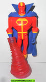 Justice league unlimited RED TORNADO dark blue cape whirl