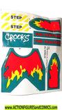 Cops 'n Crooks ROADSTER STICKER SHEET 1988 vintage part