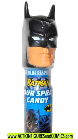 batman CANDY 2005 Sour Spray Rasberry Flix dc moc mib