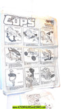Cops 'n Crooks ROADSTER INSTRUCTIONS 1988 vintage part