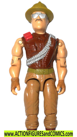 Gi joe Sgt SLAUGHTER 1988 Complete Warthog driver