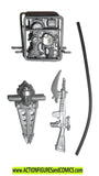 Gi joe RIPPER 1985 Complete acc set weapon part